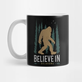 Believe In Oklahoma Bigfoot believers Mug